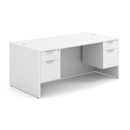 Officesource 29.50'' H, White, 71.00'' W X DBLHDPL101WH